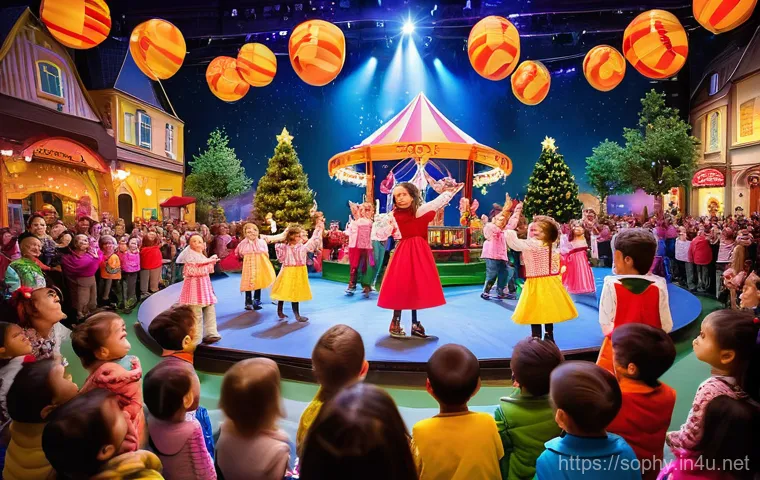 소피루비 지역 축제 - **Prompt 1: Magical Sophie Ruby Festival - Interactive Fun**
"A vibrant, wide-angle shot of a li...
