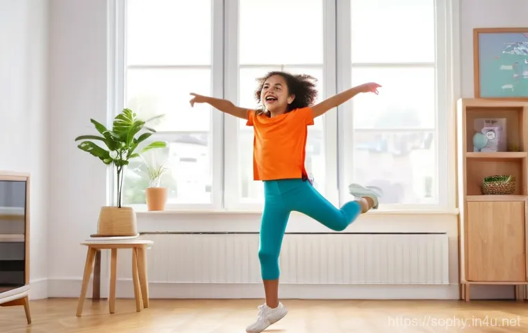 소피루비 캐릭터 상호작용 - **Prompt:** A joyful young girl, approximately 7-9 years old, wearing a sleek, modern VR headset, st... 소피루비 캐릭터 상호작용 - **Prompt:** A joyful young girl, approximately 7-9 years old, wearing a sleek, modern VR headset, st...