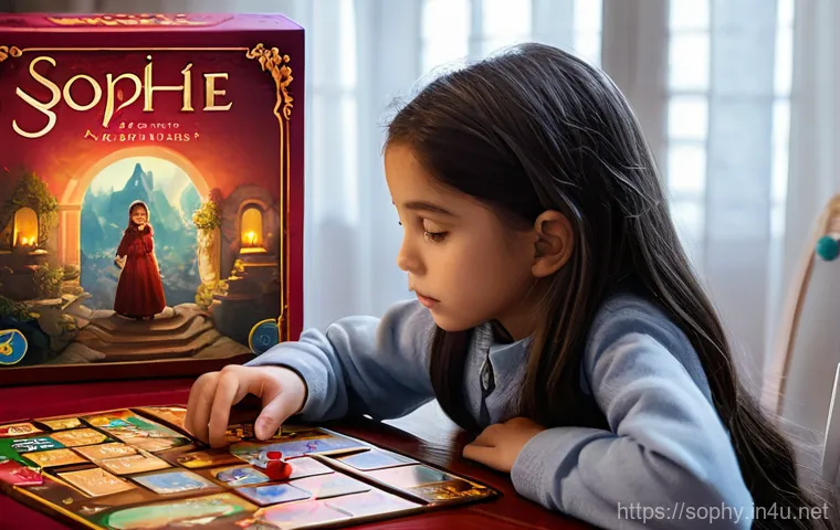 소피루비 관련 보드게임 - A joyful family of four, including a mother, father, and two children (a girl and a boy), gathered a... 소피루비 관련 보드게임 - A joyful family of four, including a mother, father, and two children (a girl and a boy), gathered a...